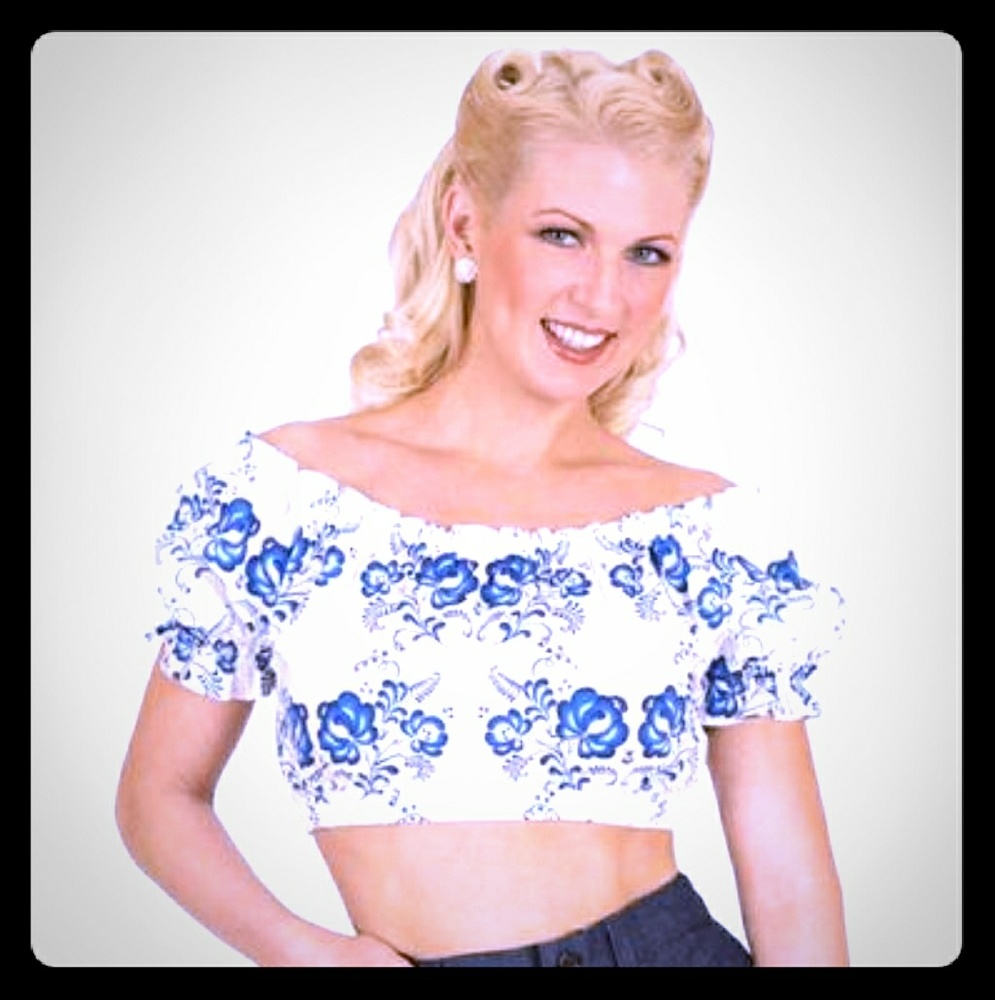 Tatyana peasant blouse